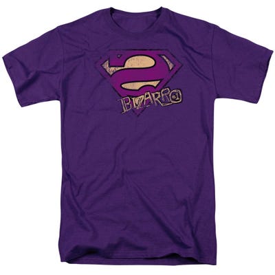Superman Bizarro Logo Distressed T-Shirt