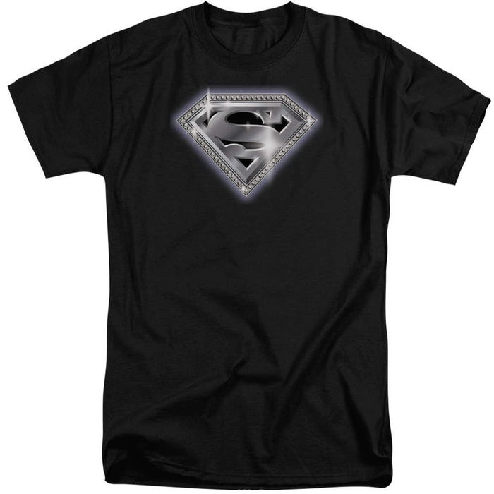 Superman Bling Shield Tall T-Shirt