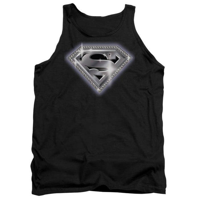 Superman Bling Shield Tank Top