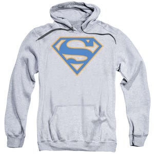 Superman Blue and Orange Shield Hoodie