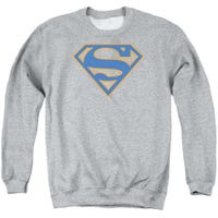 Superman Blue and Orange Shield Sweatshirt