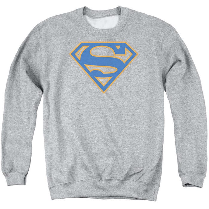 Superman Blue and Orange Shield Sweatshirt