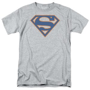 Superman Blue and Orange Shield T-Shirt