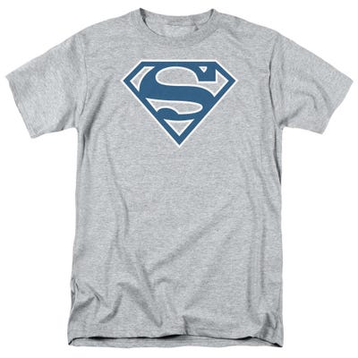 Superman Blue and White Shield T-Shirt