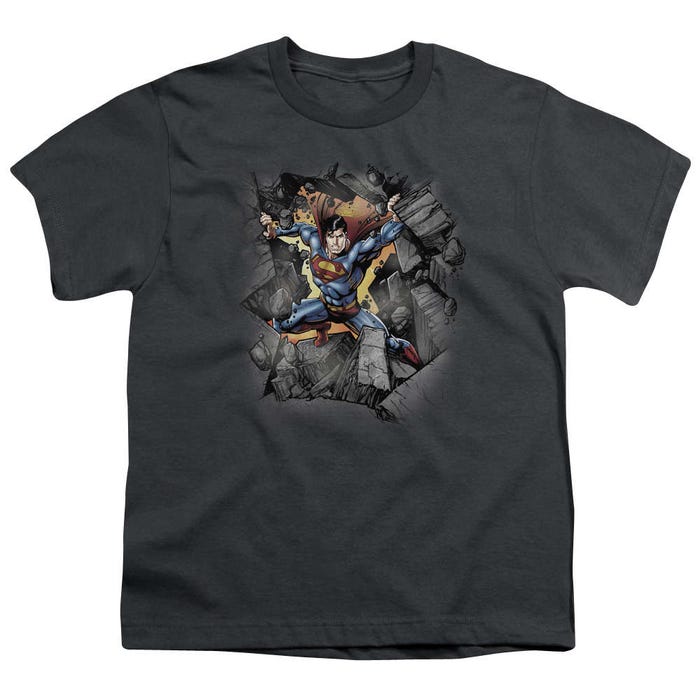 Superman Break On Through Kids T-Shirt