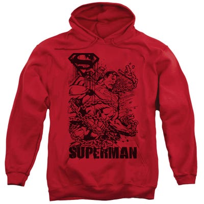 Superman Breaking Chains Hoodie
