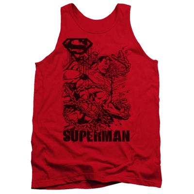 Superman Breaking Chains Tank Top