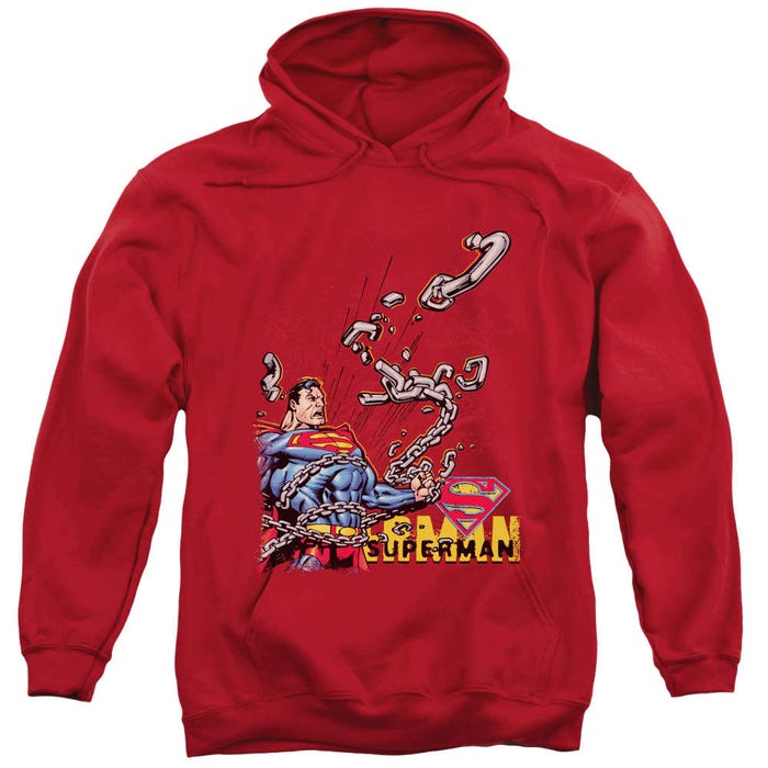 Superman Busting Chains Hoodie