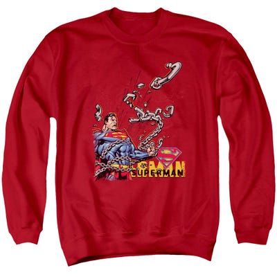 Superman Busting Chains Sweatshirt