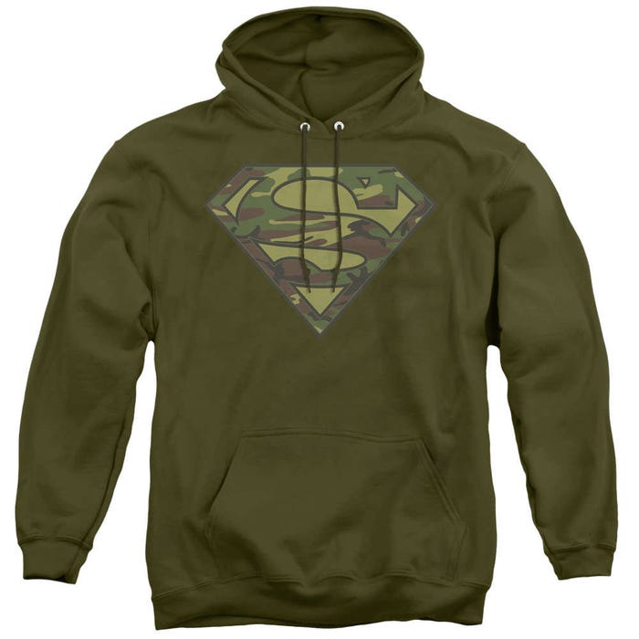 Superman Camouflage Logo Hoodie