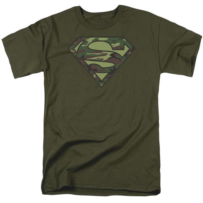 Superman Camouflage Logo T-Shirt
