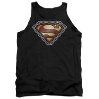 Superman Chained Shield Tank Top