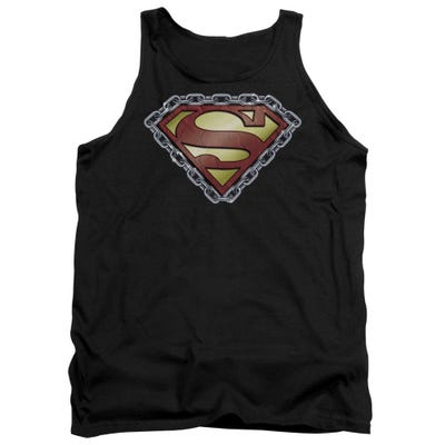 Superman Chained Shield Tank Top