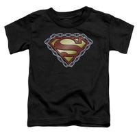 Superman Chained Shield Toddler T-Shirt