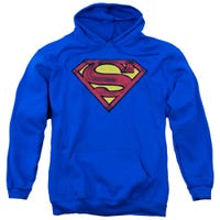 Superman Charcoal Shield Hoodie