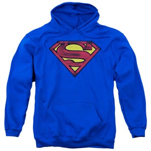 Superman Charcoal Shield Hoodie