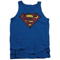 Superman Charcoal Shield Tank Top