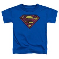 Superman Charcoal Shield Toddler T-Shirt