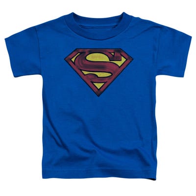 Superman Charcoal Shield Toddler T-Shirt