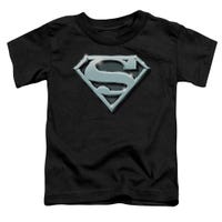 Superman Chrome Shield Toddler T-Shirt