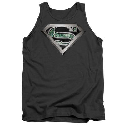 Superman Circuitry Logo Tank Top