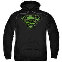 Superman Circuits Shield Hoodie
