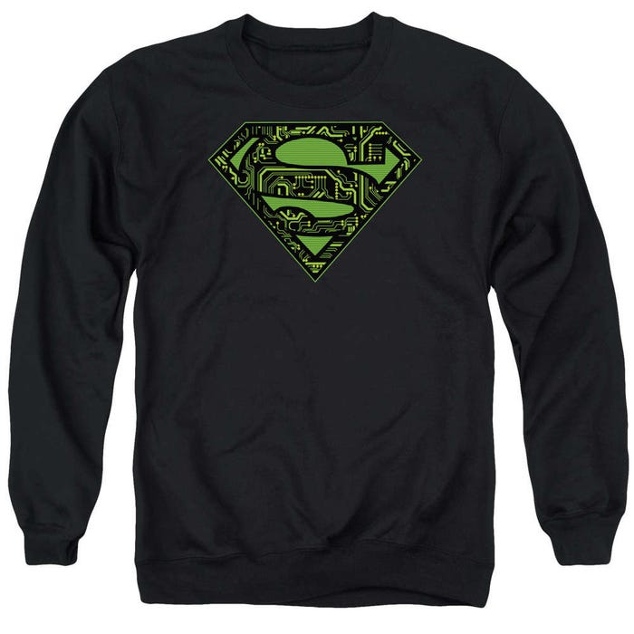 Superman Circuits Shield Sweatshirt