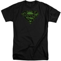 Superman Circuits Shield Tall T-Shirt