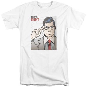 Superman Clark Kent Cover Tall T-Shirt