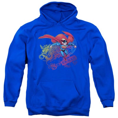 Superman Cool Word Supes Hoodie