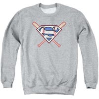 Superman Crossed Bats Sweatshirt