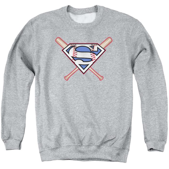 Superman Crossed Bats Sweatshirt