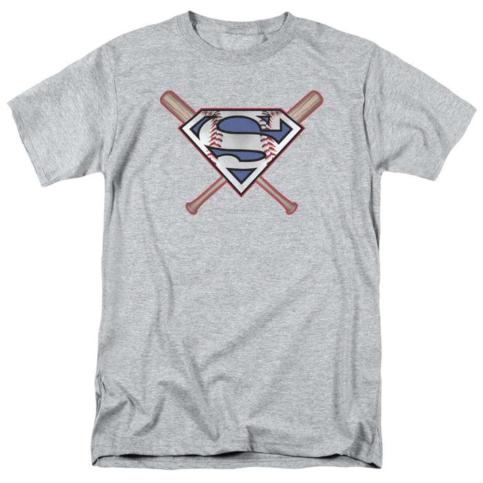 Superman Crossed Bats T-Shirt