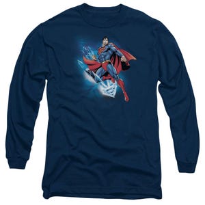 Superman Crystallize Long Sleeve Shirt