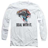 Superman Deal With It Long Sleeve Shirt
