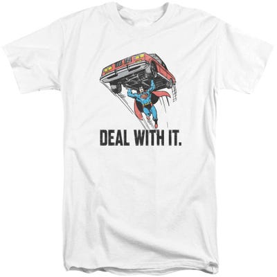 Superman Deal With It Tall T-Shirt