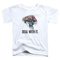 Superman Deal With It Toddler T-Shirt
