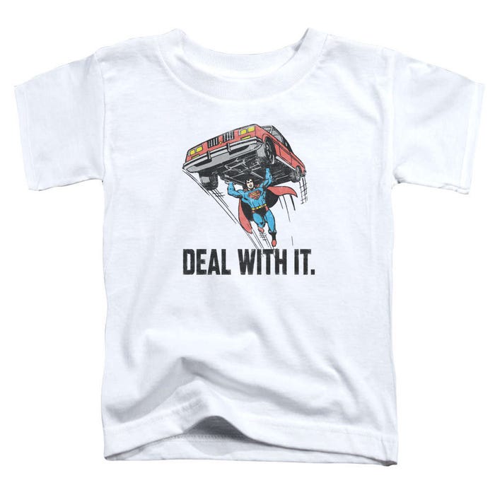 Superman Deal With It Toddler T-Shirt