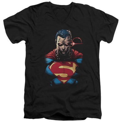 Superman Displeased V-Neck T-Shirt