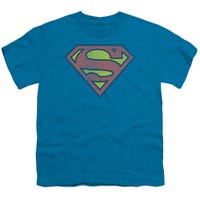 Superman Don't Wear It Out Logo Kids T-Shirt