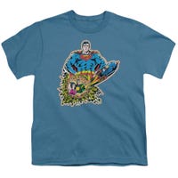 Superman Doomed Planet Kids T-Shirt