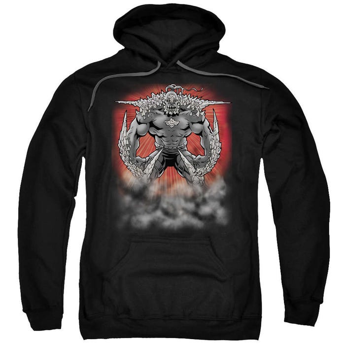 Superman Doomsday Dist Hoodie