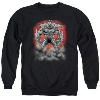 Superman Doomsday Dist Sweatshirt