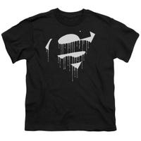 Superman Dripping Shield Kids T-Shirt