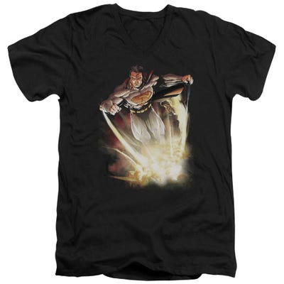 Superman Explosive V-Neck T-Shirt