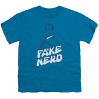 Superman Fake Nerd Kids T-Shirt