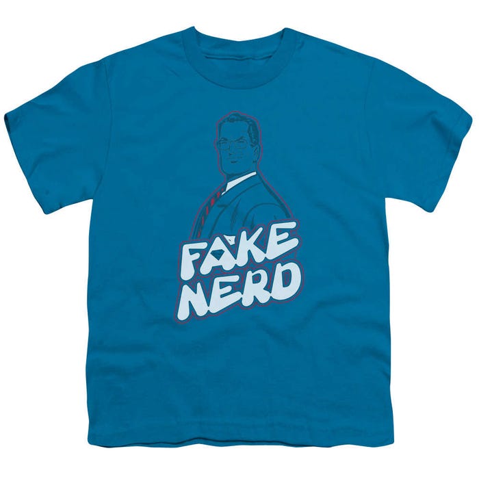 Superman Fake Nerd Kids T-Shirt
