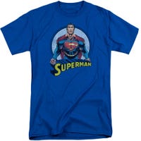 Superman Flying High Again Tall T-Shirt