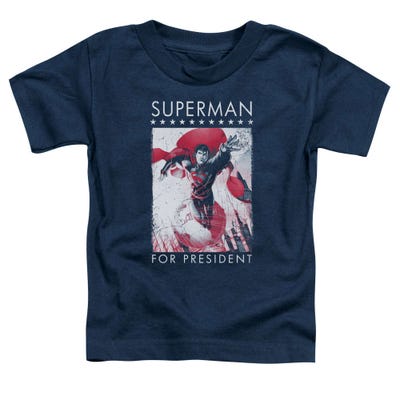 Superman For President Retro Toddler T-Shirt