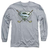 Superman Fore Long Sleeve Shirt